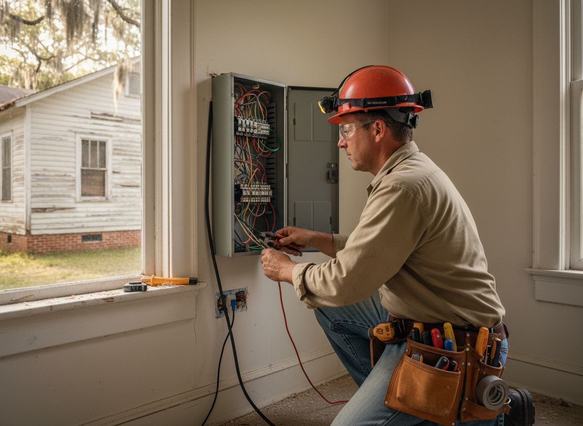 electrician in Garden District
